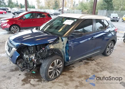 2018 Nissan Kicks Sr из США, поврежденный, VIN 3N1CP5CU8JL543446